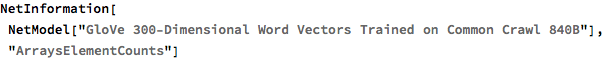 Nearest[word2vec, 
 word2vec["paris"] - word2vec["france"] + word2vec["germany"], 5]